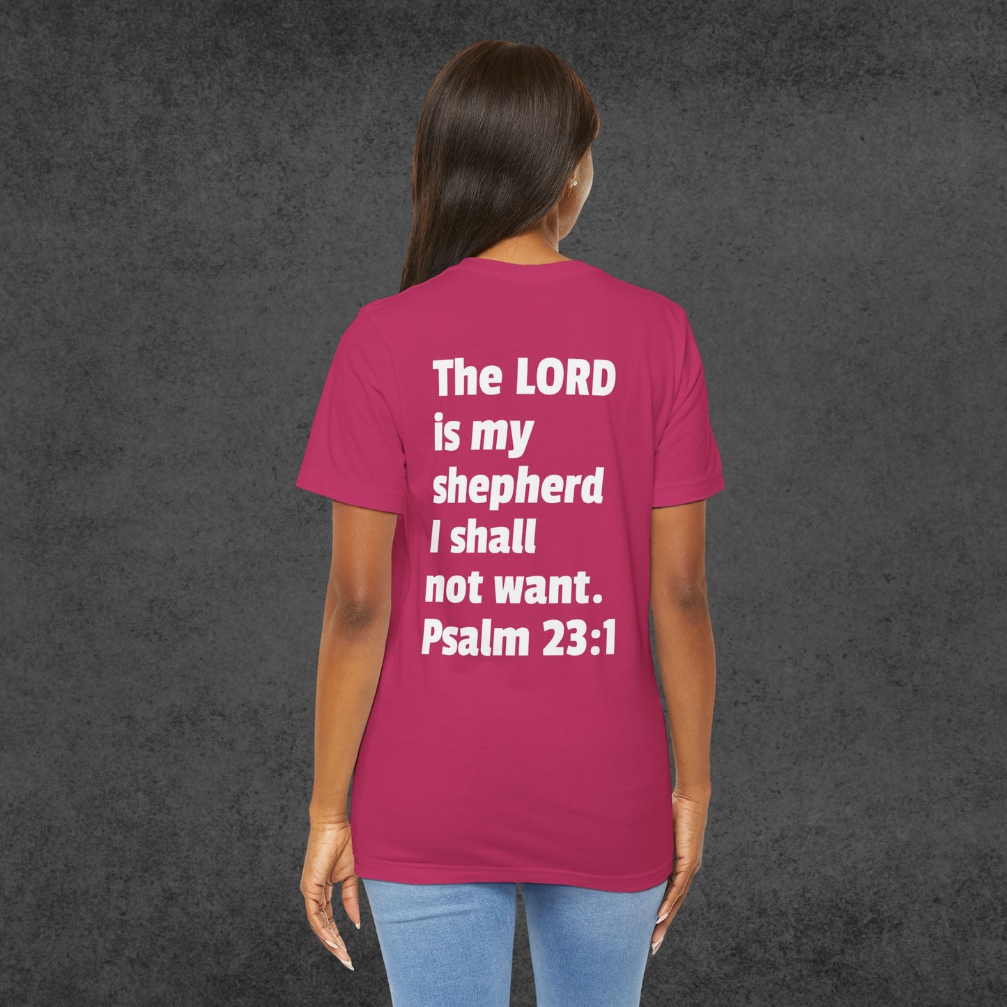 Psalm 23:1 Short Sleeve T