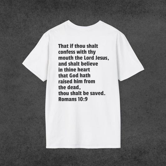 Romans 10:9 Short Sleeve T
